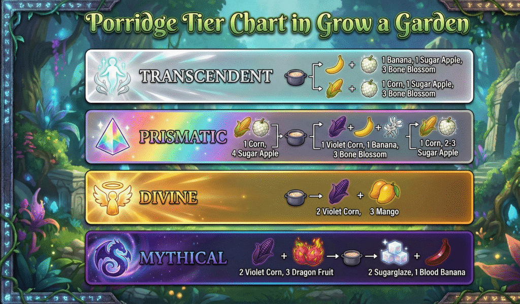 How to Make Porridge in Grow a Garden 1 How to Make Porridge in Grow a Garden