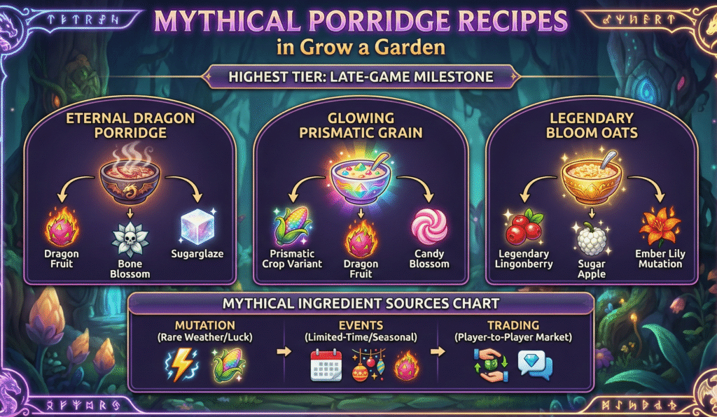 How to Make Porridge in Grow a Garden 2 Mythical porridge recipes in grow a garden