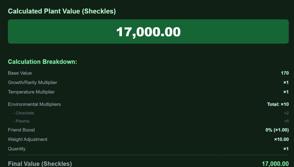 Grow a Garden (GAG) Calculator | Pet Weight and Crop Tool 2 gag claculator