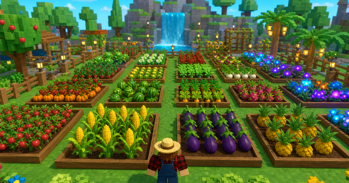 All Crops in Grow a Garden (Full List) 2 all crops in grow a garden - complete crop tier list illustration