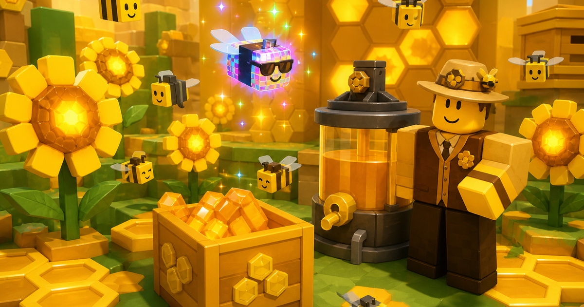 Grow a Garden Bizzy Bee Event Guide 2 bizzy bee event grow a garden - honey garden compressor illustration