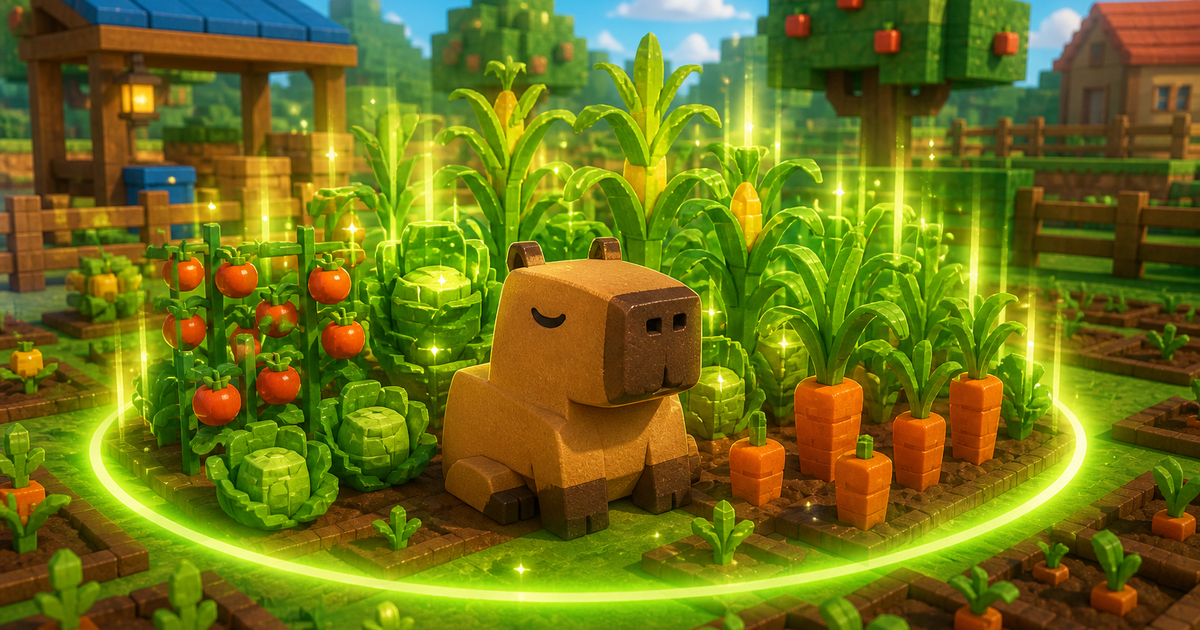 Capybara in Grow a Garden: The Passive Growth Anchor 2 capybara grow a garden - passive growth aura illustration