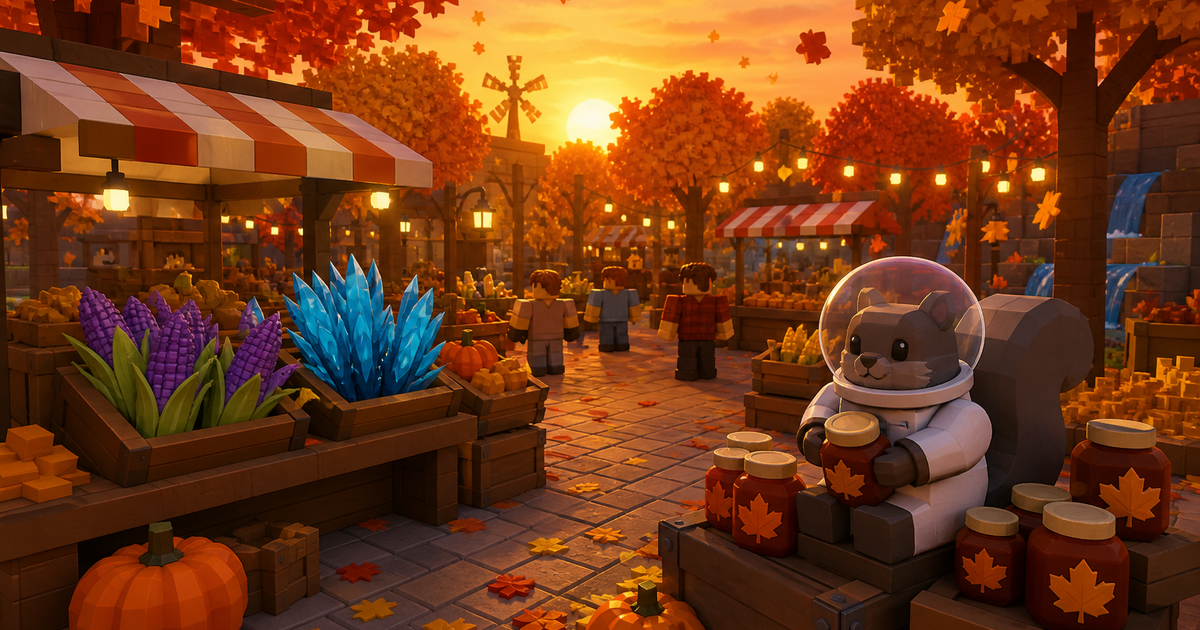 Grow a Garden Fall Market Event Guide 2 grow a garden fall market event - festival stall illustration